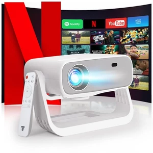 2025 New Smart Projector with WiFi 6 and Bluetooth Built-in Apps - Portable B... - Picture 1 of 7