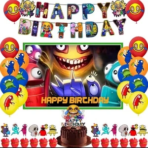 R.E.P.O. Gaming Party Supply Backdrop Balloons Cake Toppers - Picture 1 of 5