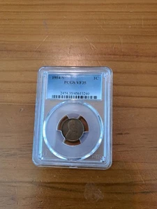 1914-S PCGS VF 35 Lincoln Cent - Picture 1 of 2