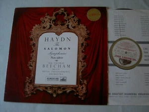 ASD 340 1st g/c HAYDN Symphonies Nos. 101 "The Clock" & 102 Beecham vinyl LP - Picture 1 of 5