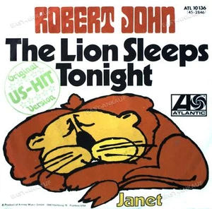 Robert John - The Lion Sleeps Tonight / Janet 7" (VG/VG) . - Picture 1 of 1