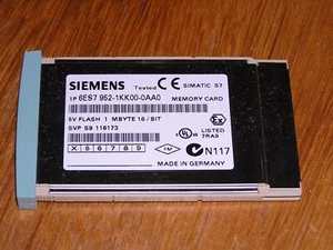 Siemens 6ES7952-1KK00-0AA0 E:04 S7-400 FLASH EPROM 1MB used excellent condition - Picture 1 of 3