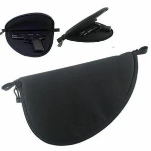 Bolso portátil para pistola acolchado suave bolsa de almacenamiento con cremallera de bolsillo - Imagen 1 de 6