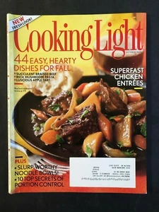Cooking Light Magazine October 2009 Superfast Chicken Entrees - Foto 1 di 2