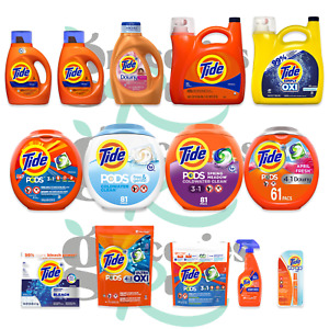 Tide Laundry Detergent Selection - Pods, Liquid, Powder & More - US Import