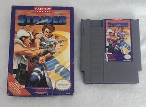 Vintage Strider (Nintendo NES, 1989) Box And Cartridge Game - Picture 1 of 1