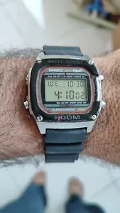Orologio Vintage CASIO DW-1000 mod 280 Diver chrono digitale anni 80 Giappone Funzionante - Foto 1 di 12