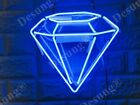  13&quot; Diamond Brilliant Jewel Neon Sign Light Beer Bar Lamp Glass Decor Windows for sale