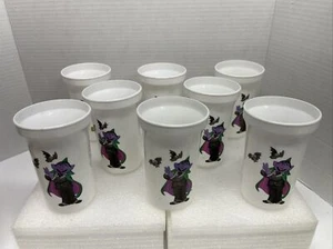 Lot Of 8 Halloween Spooktacular 2013 Sesame Place Plastic Cups - Picture 1 of 8