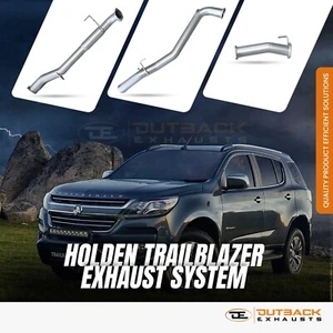 3'' OUTBACK EXHAUST SYS to suit HOLDEN TRAILBLAZER 2.8L LWN DURAMAX 2017 - 2020 - Picture 1 of 2