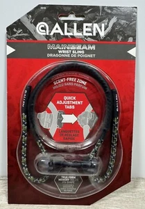 Allen Pulse Main Beam Wrist Archery Bow Sling, Green & Black Camo #6649 - NEW - Picture 1 of 8