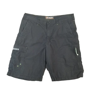 Lee cargo hiking shorts men's 34x 10.5 black lightweight cotton nylon outdoor - Picture 1 of 19