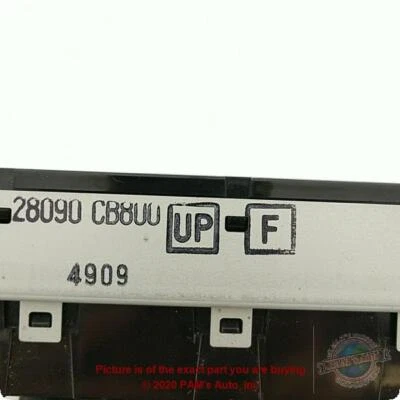 Pantalla de infoentretenimiento usada se adapta a: Nissan Murano 2005 pantalla tablero sin navegación Foto 1 de 4