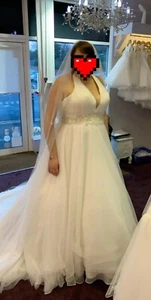 Wedding dress - Victoria Jane by Ronald Joyce size 22 - Picture 1 of 10