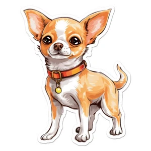 Cute Chihuahua, Vinyl Decal Sticker, Indoor Outdoor, 3 Sizes, #11961 - Picture 1 of 1