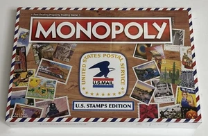 Monopoly: U.S. Stamps Edition Board Game - Picture 1 of 2