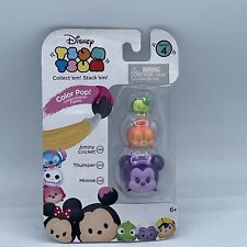 Disney Tsum Tsum Series 4 Color Pop Jimmy Cricket Thumper Minnie 3 Pack