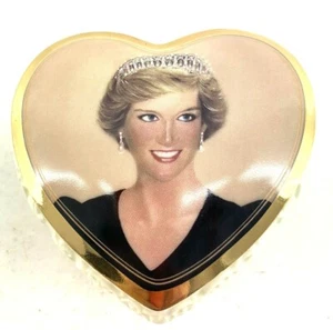 Princess Diana Di Heart Music Box 1998 Ardleigh Elliott “You Light Up My Life” - Picture 1 of 7