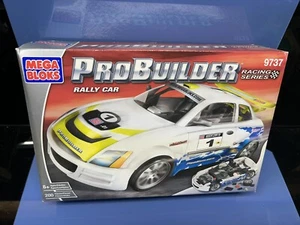 Mega Bloks 9737 Pro Builders Racing Series Rally Car Brand New Old Store Stock - Picture 1 of 5