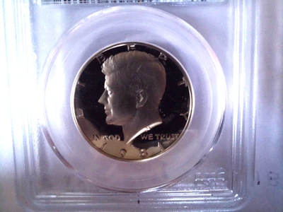 1981-S Kennedy Half Dollar Type 1 PR69 DCAM PCGS Blue Label - Image 1 of 4