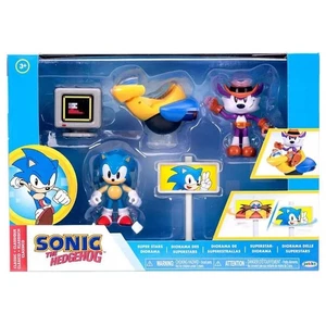 Sonic the Hedgehog Sonic Vs Fang Diorama 2.5" Figure Playset - Picture 1 of 3