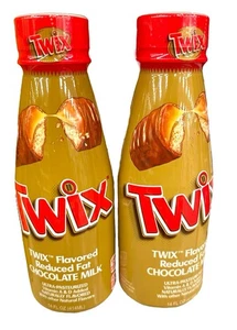 Twix aromatisierte fettreduzierte Schokoladenmilch - 14oz 2 Flaschen - kostenloser Versand - Bild 1 von 2