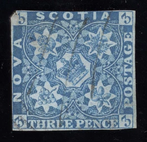 Nova Scotia Scott 2 Used Lot E098 bhmstamps - Picture 1 of 2