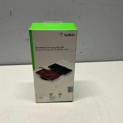 Belkin Dual Wireless Charging Pad 10W Boost Charge for Apple / Samsung New !!! - Image 1 of 2