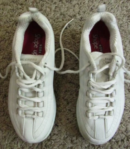 ZAPATOS SKETCHERS WORK EH SHAPE UP MUJER 5.5 CUERO BLANCO 76428 CUSH (C47) - Imagen 1 de 8