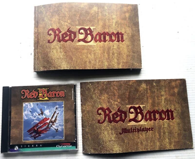 Red Baron II (2) PC CD-ROM Game With Manuals - 1997 Sierra - Image 1 of 4