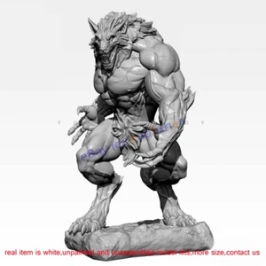 Werewolf Standing 1/6 Unpainted Model Kit Unassembled 3D Printing 32cmH GK - Picture 1 of 8