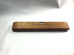 Vintage Wood Level (8-3/4" x 1-3/8" x 5/8") Korea - Picture 1 of 9