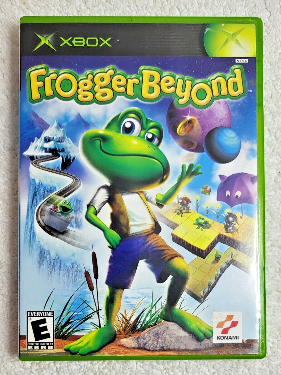 Frogger Beyond Original Microsoft Xbox Complete CIB Tested!