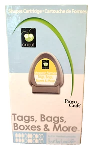 Cricut ETIKETTEN, TASCHEN, BOXEN & MEHR 100% KOMPLETT Linkstatus unbekannt Alltag - Bild 1 von 6