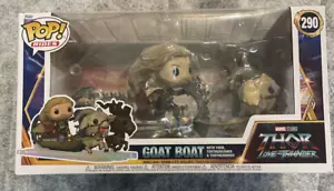Funko Pop Rides Super Deluxe Marvel's Thor Love and Thunder The Goat Boat #290 - Imagen 1 de 3