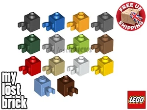 LEGO - Part 60475 - Bricks 1x1 with Clip on Side + NEW +SELECT COLOUR / QUANTITY - Picture 1 of 14