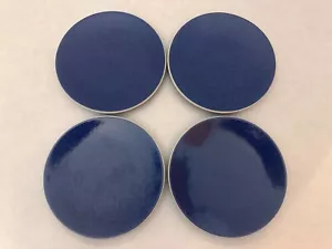 Set of (4) - Sasaki Colorstone Sapphire Blue - 7 1/2" Salad Plates - Picture 1 of 5