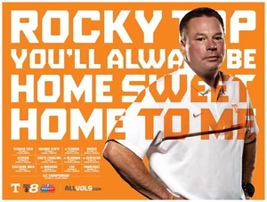 2017 University of Tennessee Volunteers Football Schedule Poster BRAND NEW Vols - Bild 1 von 1