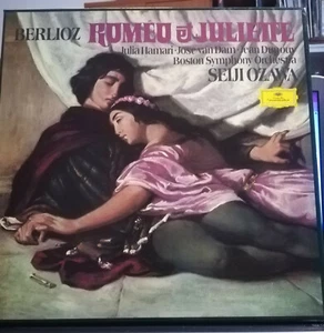 HECTOR BERLIOZ ROMEO ET JULIETTE S.OZAWA J.HAMARI J.DUPOUNY J. VAN DAM - 2 LP 33 - Foto 1 di 12