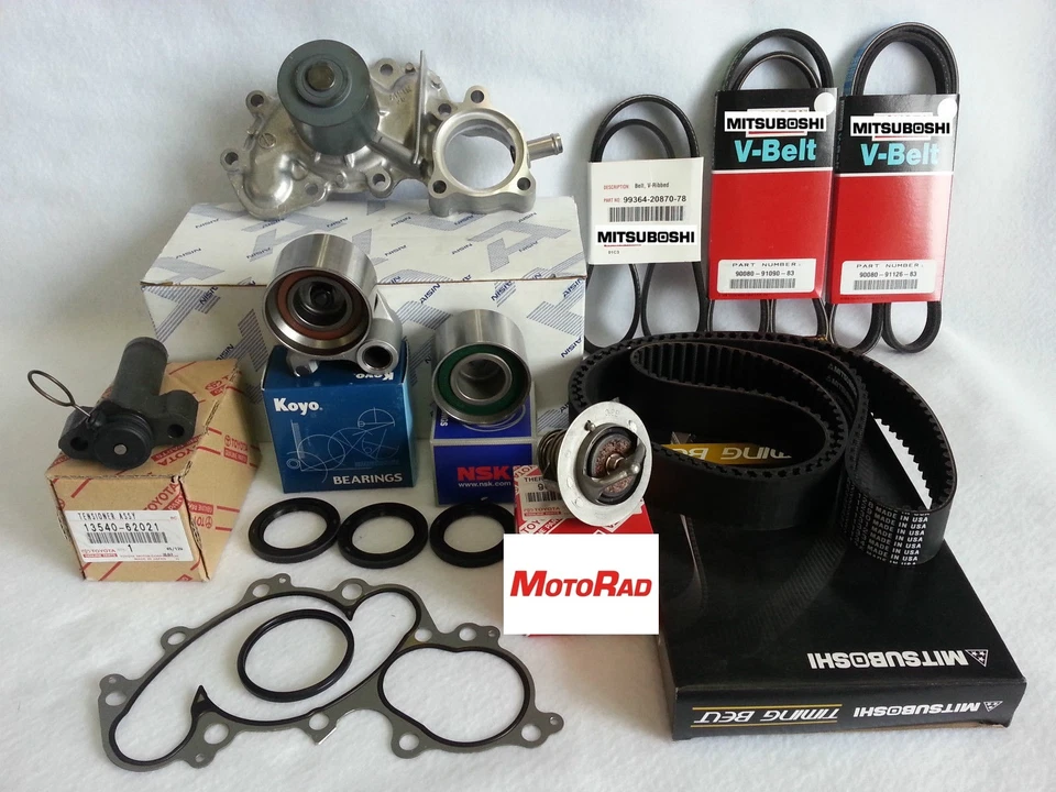 Kit de bomba de agua de correa de distribución PARA 96-02 3.4LV6 Toyota 4runner Tacoma Tundra T100  Foto 1 de 1