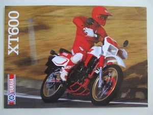 Yamaha XT 600 Prospekt brochure 01/1987 - Picture 1 of 4