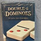 Cardinal Double 6 Dominos With 28 Color Dot Combinations #6054973 New Sealed