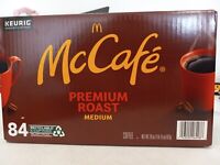 (84 Pods) McCafe Premium Roast Keurig K Cup Coffee Pods, Medium Roast, 8/2022