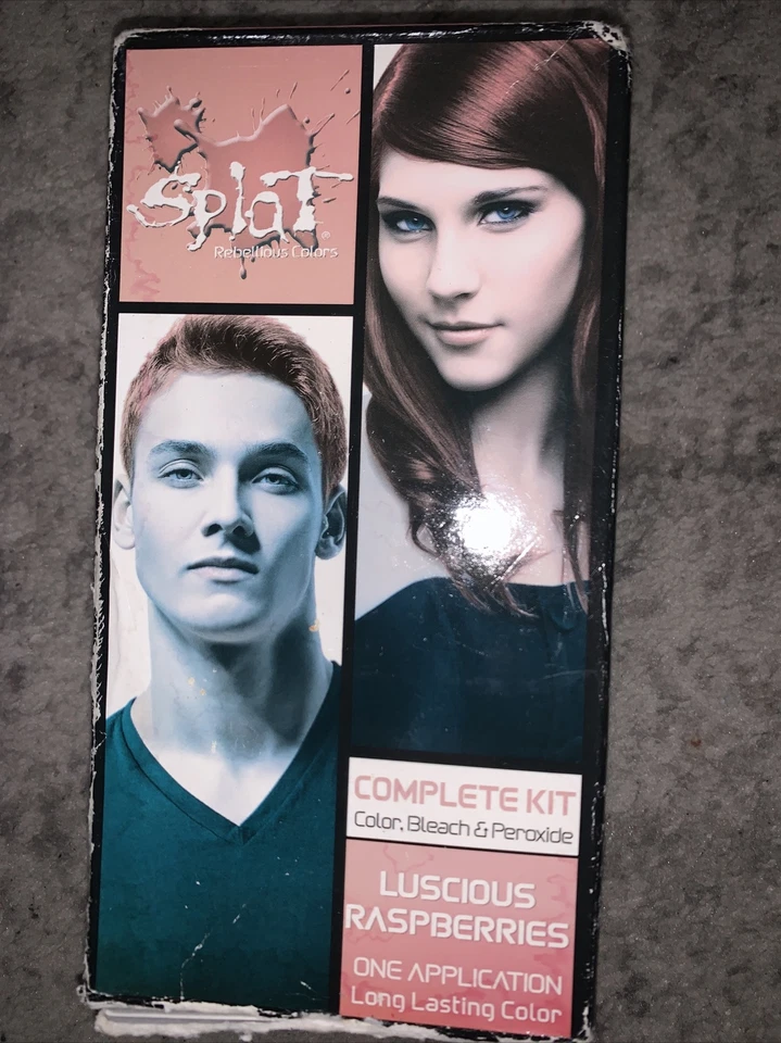 Tinte para el cabello semipermanente Splat Rebellious Colors, frambuesas deliciosas Gothcore Foto 1 de 1