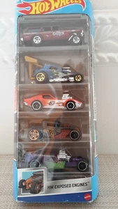 Hot Wheels HW Exposed Engines Mattel 1:64 Exposed Engines 5 Autos Set HFV90 NEU - Bild 1 von 8