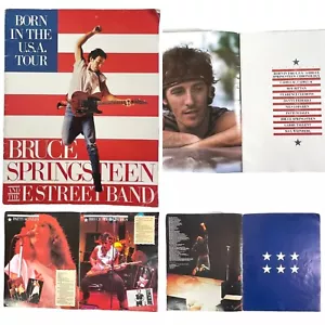Bruce Springsteen E Street Band Born In USA Tour Concert Book Program Souvenir - Picture 1 of 13