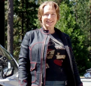Gigi Montrose Speed Women's Motorcycle Jacket SMALL - Picture 1 of 14