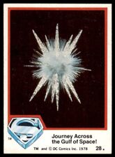 1978 Topps Superman #28 Gulf of Space
