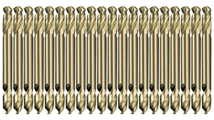 20Pcs Double End Cobalt Drill Bit Stubby Metalworking HSS M35 Drill Steel Metal - Picture 1 of 7