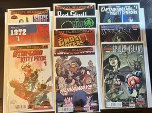 Secret Wars #1 10 Issue Lot Marvel Battleworlds 2015 NM+ - Picture 1 of 11